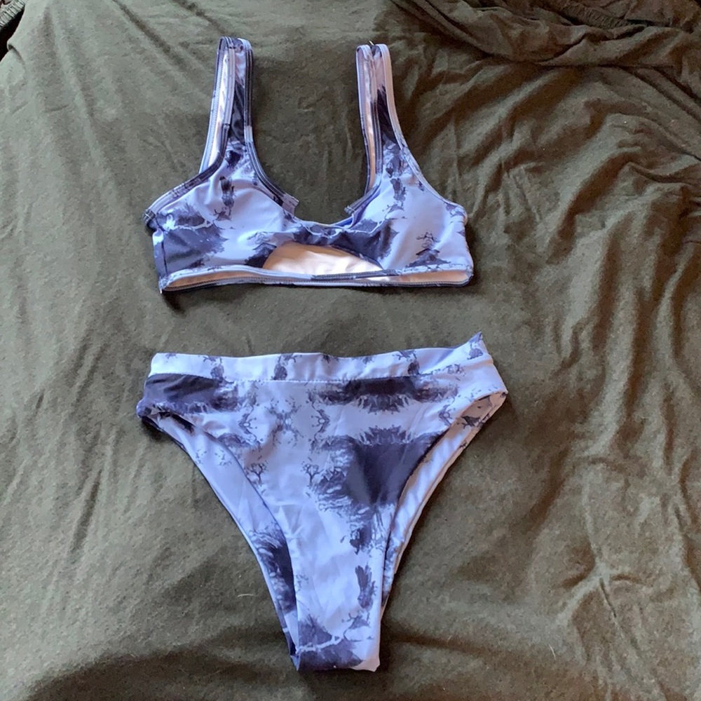 Tie dye swim set